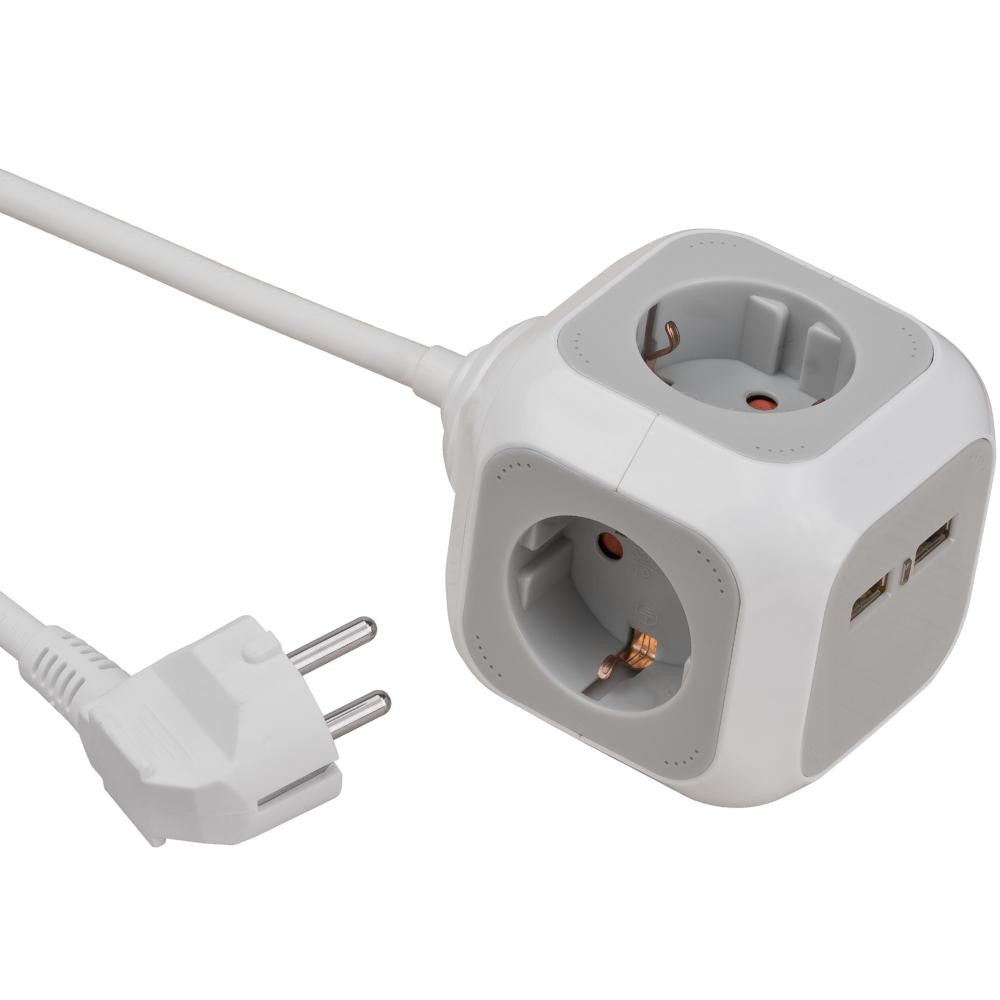 Brennenstuhl USB-Charger 4-fach Steckdosenleiste - 1150100 - Brennenstuhl