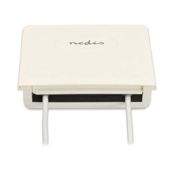 Mastverstärker Ausgänge: 2 Verstärkungsregler: 15 - 30 dB F-Female - Nedis