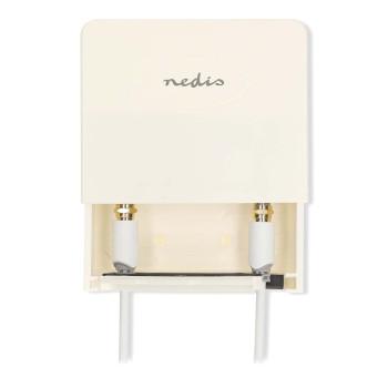 Mastverstärker Ausgänge: 2 Verstärkungsregler: 15 - 30 dB F-Female - Nedis