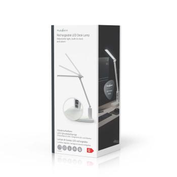 LED-Schreibtischlampe Dimmbar 3 Beleuchtungsmodi 220 lm Wiederaufladbar - Nedis