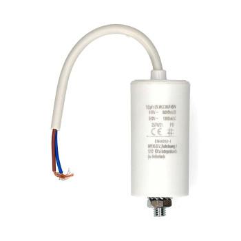 Kondensator 10 uF 450 V Draadkabel 10 Stück - Nedis