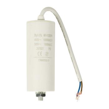 Kondensator 20 uF 450 V Draadkabel 10 Stuks - Nedis