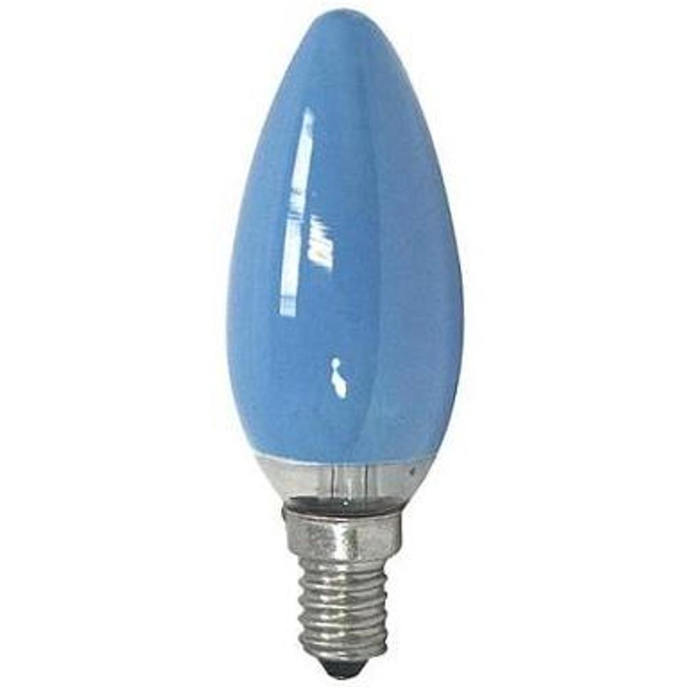 E14 Lampe blau - Glühbirne - 10 Lumen