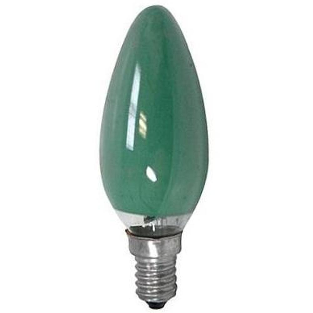 E14 Lampe Grün - Glühbirne - 10 Lumen