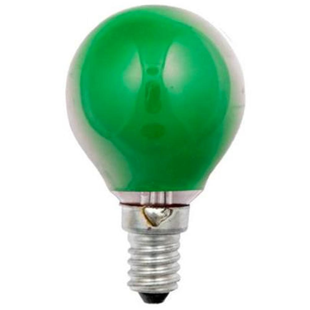 E14 Lampe Grün - Glühbirne - 10 Lumen