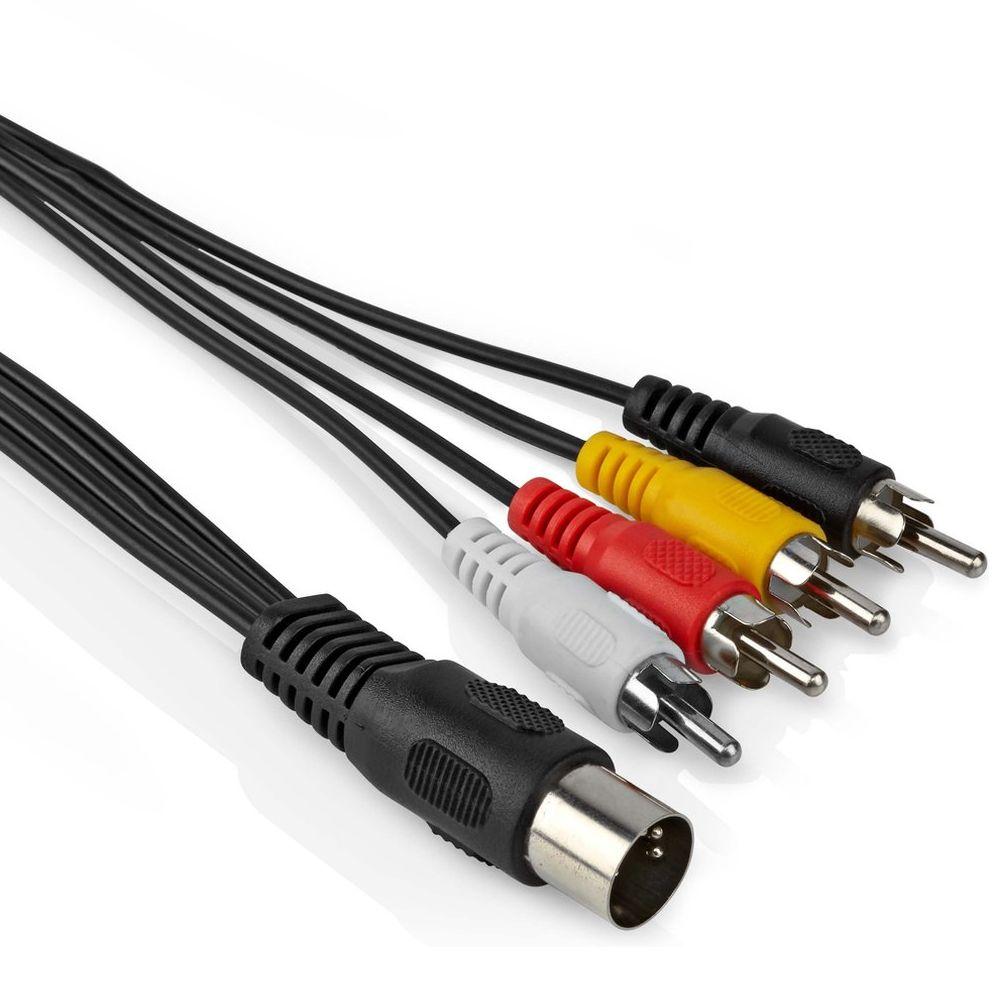 DIN zu RCA Kabel - Allteq