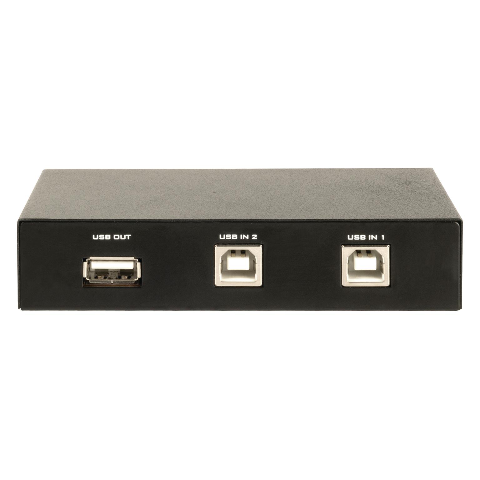 USB 2.0 Switch 2 Anschlüsse - König
