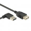USB A auf USB A Gewinkelt USB 2.0 - Delock